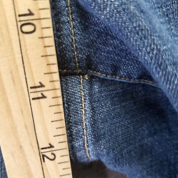 Chicos Jeans Womens Size 1.5 US 10 Blue Platinum Bootcut Stretch Denim - Picture 5 of 11